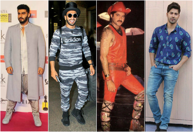 Anil Kapoor challenges Arjun Kapoor, Ranveer Singh and Varun Dhawan to beat his 90s red hot fashion