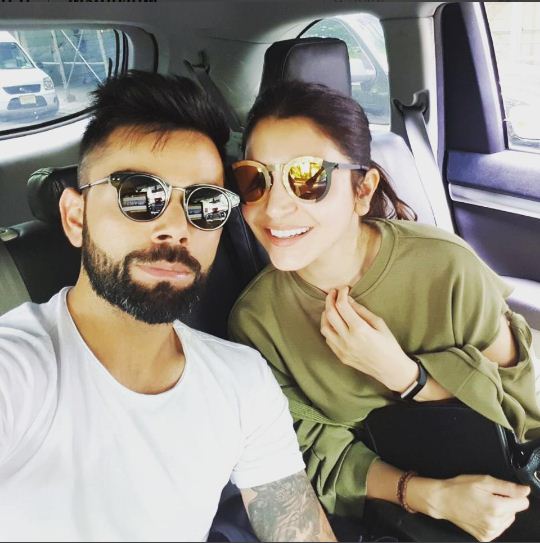 Anushka Sharma and Virat Kohli