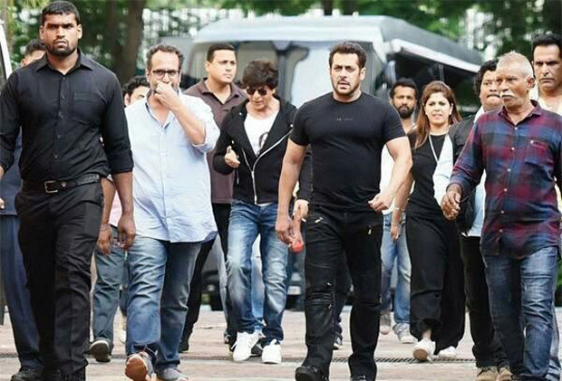 Salman Khan shoots with Shah Rukh Khan for Aanand L Rai’s next film