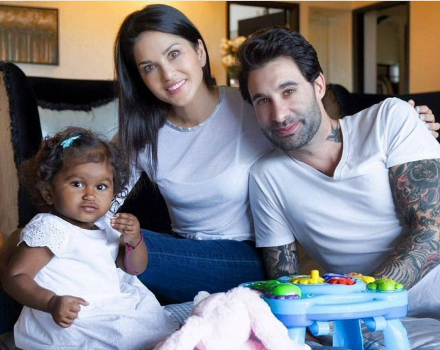 WOW! Sunny Leone and her husband Daniel Weber adopt a baby girl from Latur