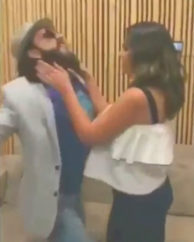 Watch Ranveer Singh tries to woo Ileana D'cruz with 'Hawa Hawa' song from Mubarakan