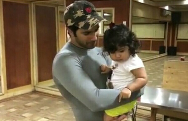 Watch Varun Dhawan meets his youngest fan and it is melting everyone's hearts