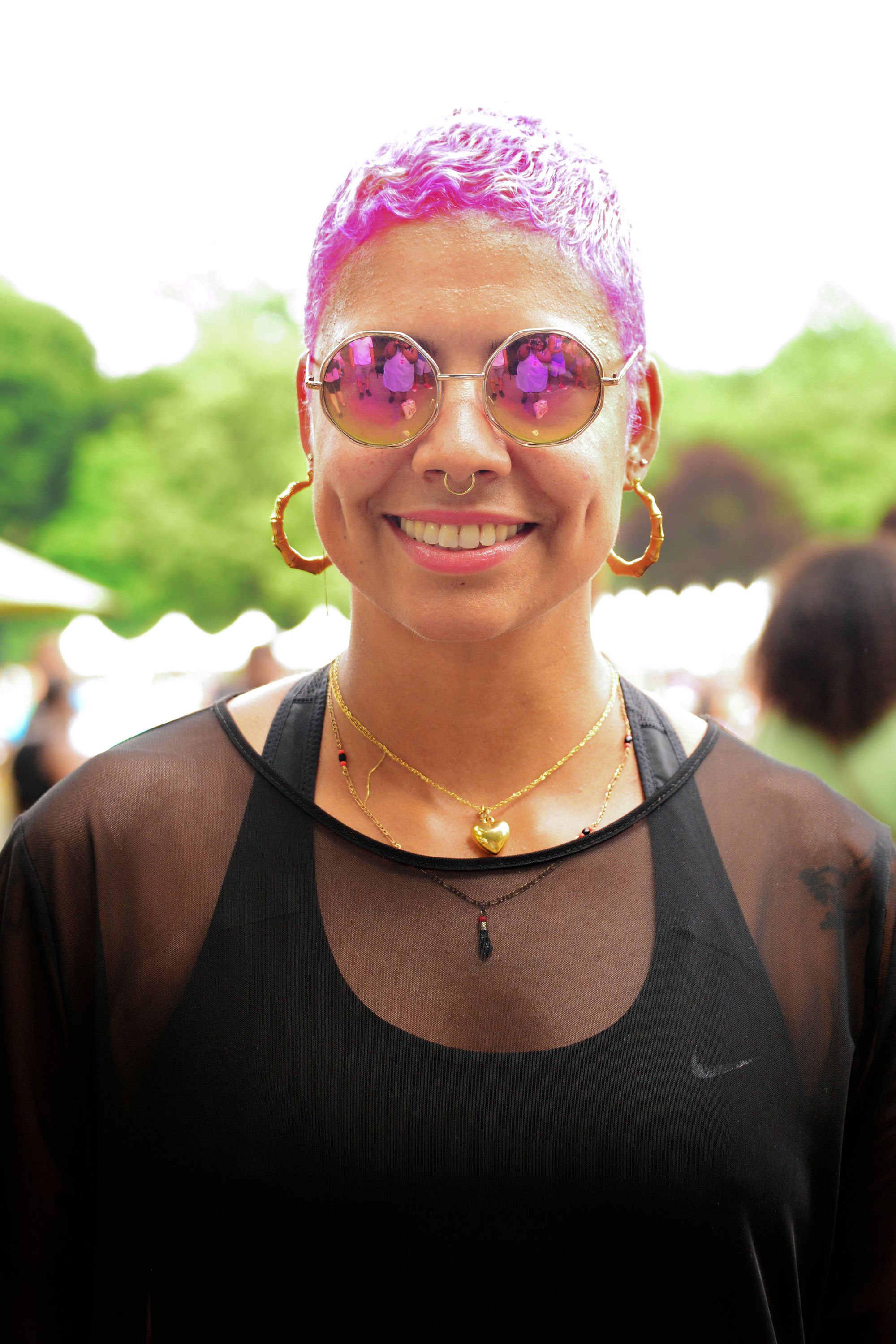 the biggest hair trend at curlfest had nothing to do with curls