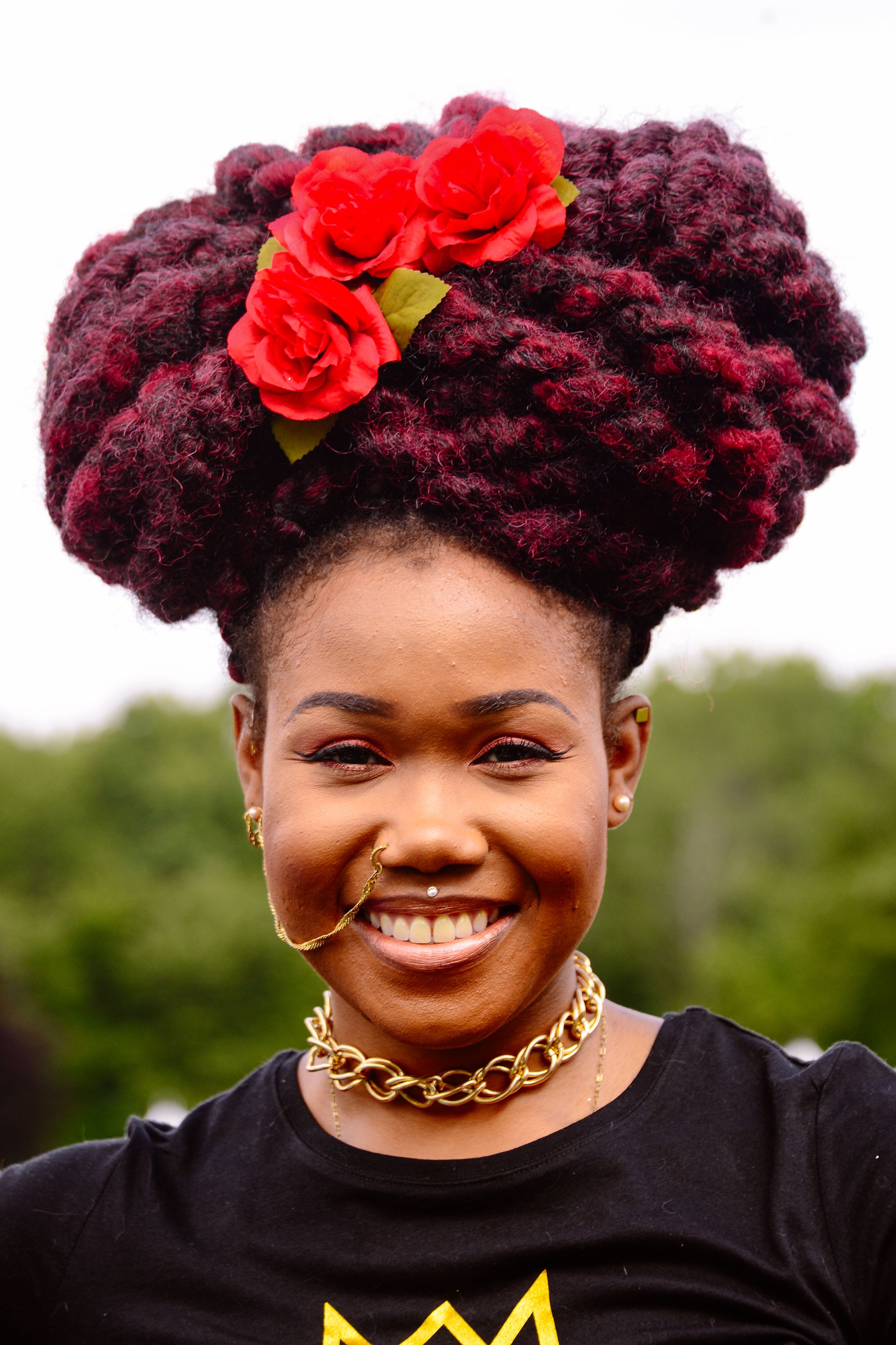 the biggest hair trend at curlfest had nothing to do with curls
