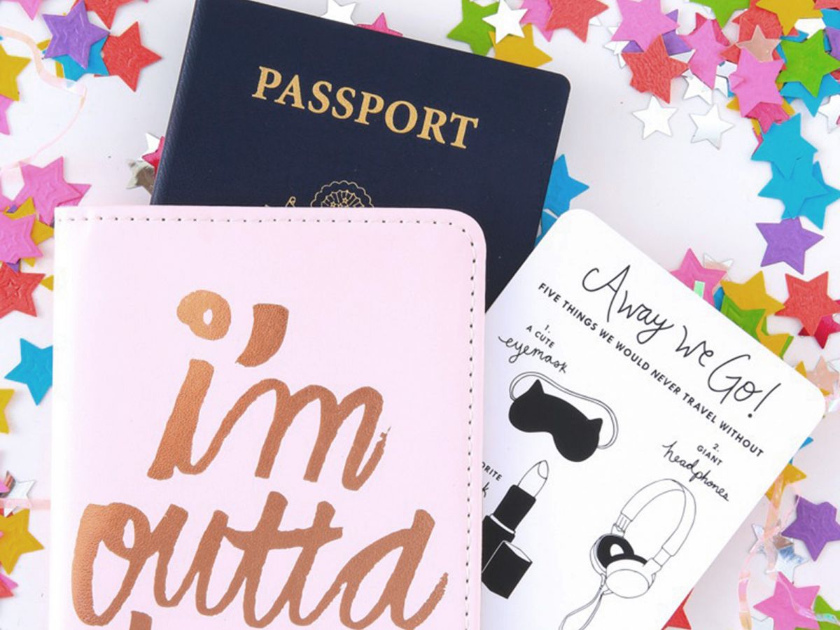 look like a fancy jet-setter with these passport covers