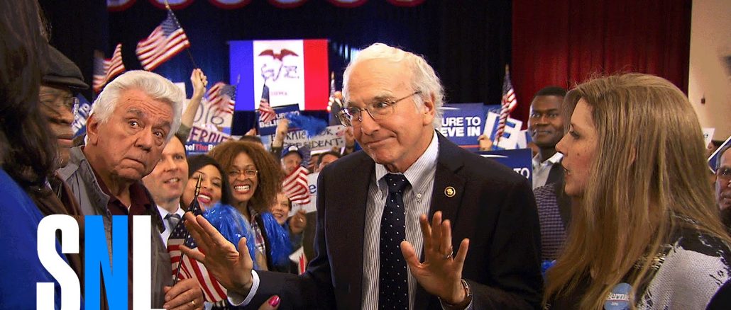 larry david just made our wildest dreams come true: he & bernie sanders are related
