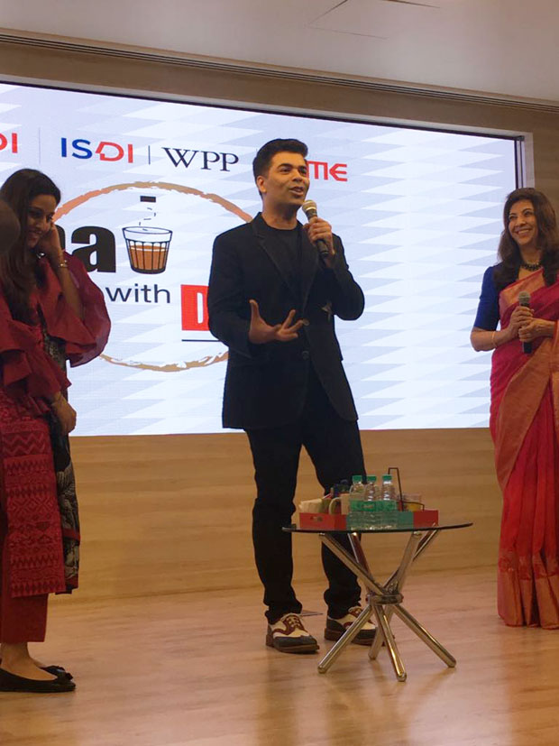 Karan Johar has a chat session at Indian School of Design& Innovation-1