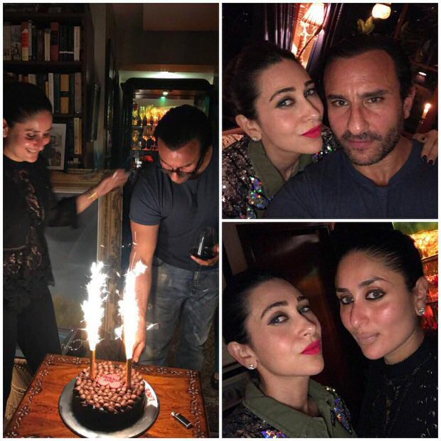 Kareena Kapoor Khan, Karisma Kapoor, Sara Ali Khan, Ibrahim and Soha Ali Khan celebrate Saif Ali Khan's birthday!1