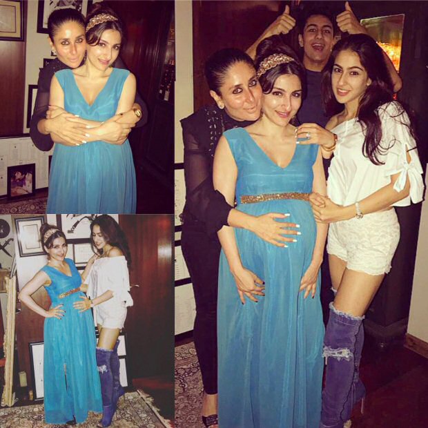 Kareena Kapoor Khan, Karisma Kapoor, Sara Ali Khan, Ibrahim and Soha Ali Khan celebrate Saif Ali Khan's birthday!3