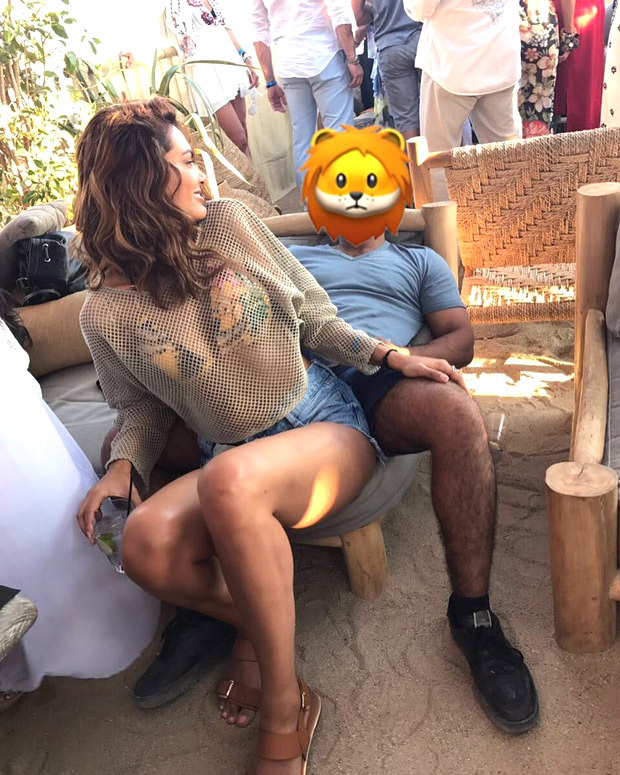 OMG! Who’s this ‘ugly face’ sitting so close to Esha Gupta