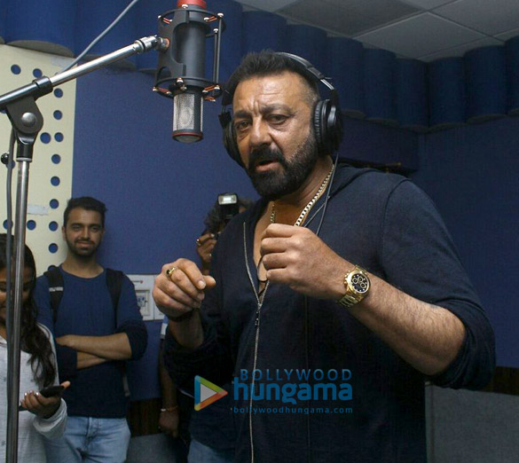 Sanjay Dutt records a Ganesha song for 'Bhoomi'