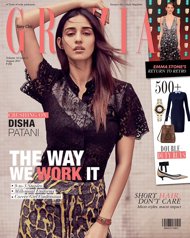 WOW! Disha Patani sizzles on the cover of Grazia India