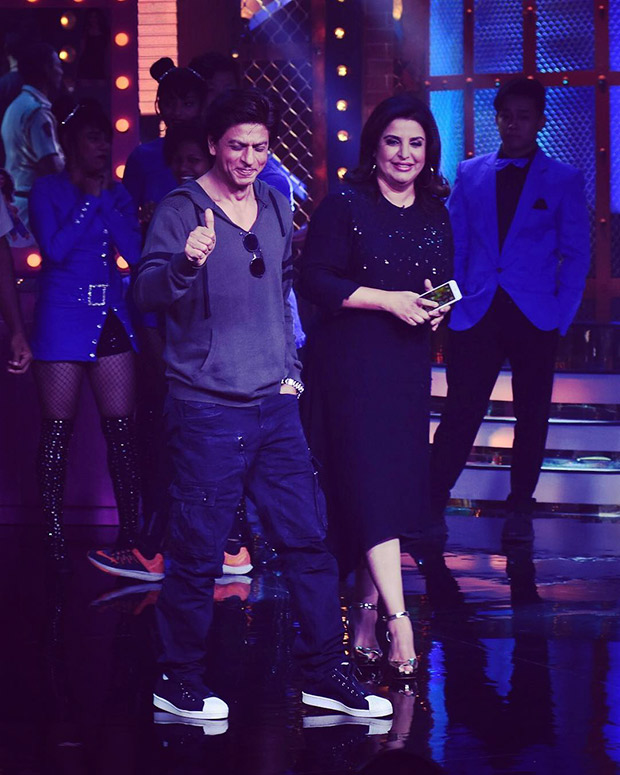 WOW! Shah Rukh Khan surprises BFF Farah Khan by paying impromptu visit on ‘Lip Sing Battle’ sets