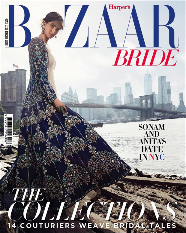 WOW! Sonam Kapoor looks stunning on the cover of Bazaar Bride