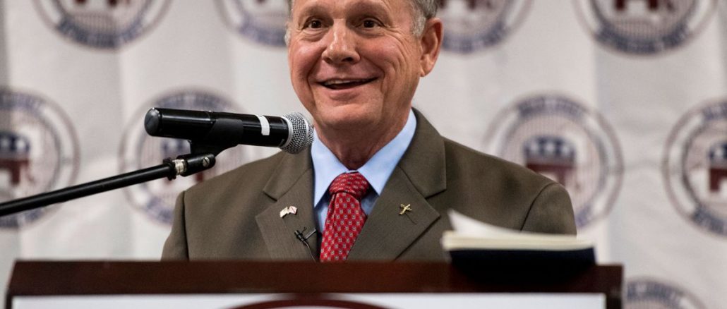 roy moore & luther strange will face off in alabama gop senate primary