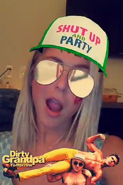 the best part of snapchat? these celebrities