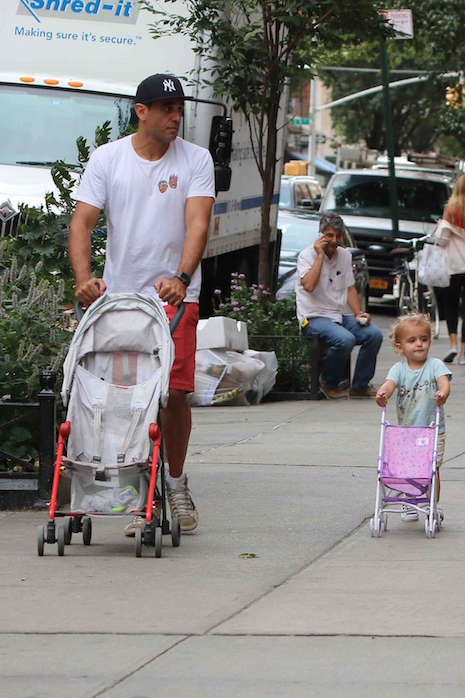 bobby cannavale’s little boy rocco has a mind of his own
