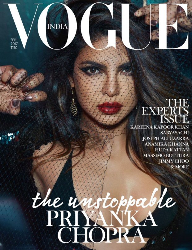 HOLY SMOKES Priyanka Chopra is a sultry siren on the cover of Vogue India1