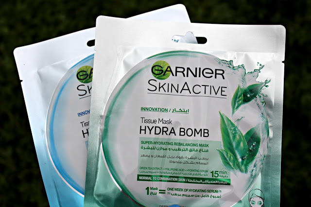 Review: Garnier's Hydra Bomb Masks