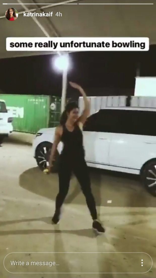 Katrina Kaif flaunts her cricket