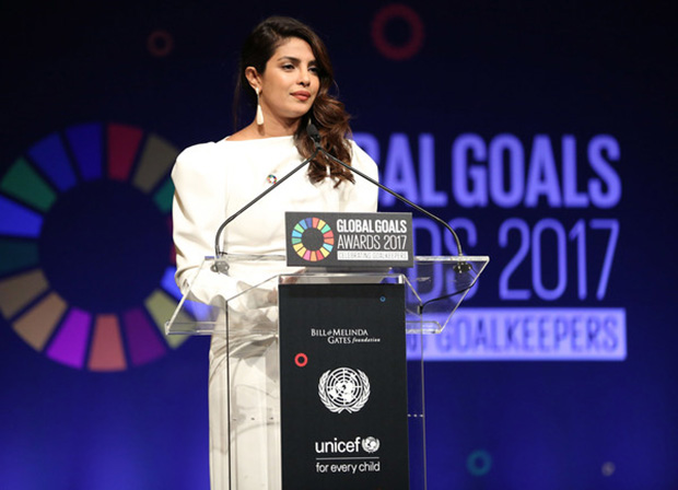 Priyanka Chopra speaks at UN Global Goals Awards; meets UNICEF's youngest goodwill ambassador-3