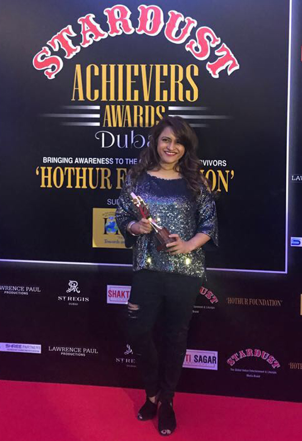 Rohini Iyer wins the Stardust Acheivers Award for the Most Influential Media Entrepreneur