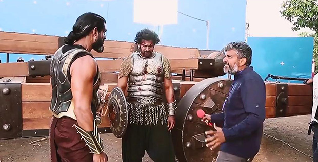 This unseen photo of SS Rajamouli, Prabhas and Rana Dagubatti will refresh your Baahubali 2 memories!