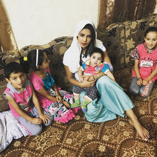 WATCH Priyanka Chopra spends quality time with Syrian kids while in Jordan