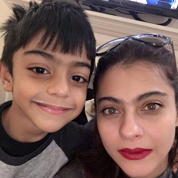 WOW! Kajol shares a cute picture on the occasion of her son Yug’s 7th birthday