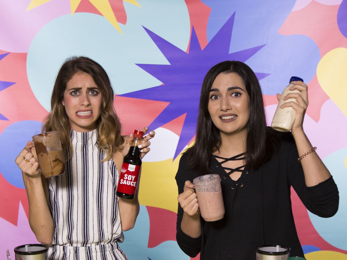 safiya nygaard is truly fearless in this epic smoothie challenge