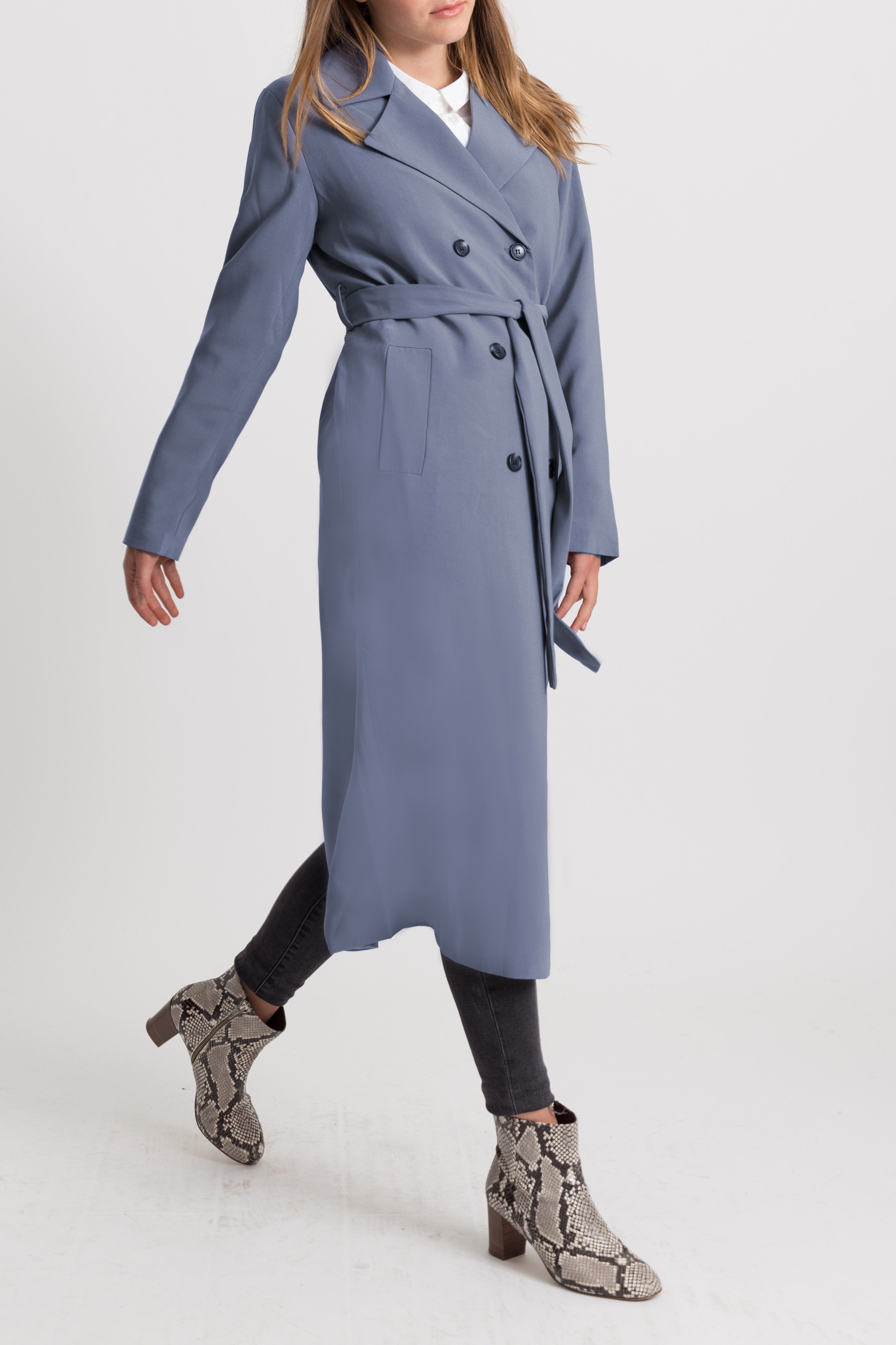 the trench coat has finally reinvented itself