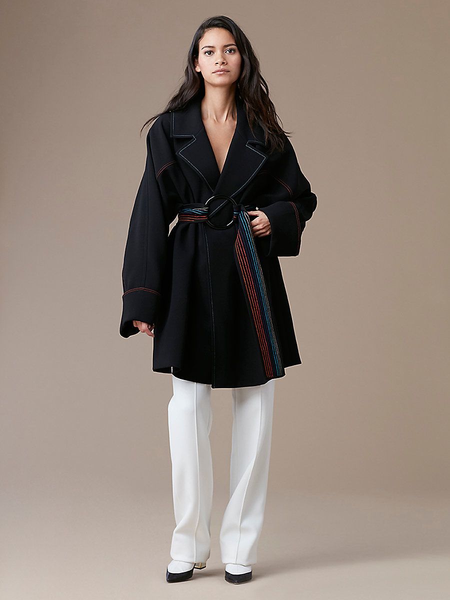 the trench coat has finally reinvented itself