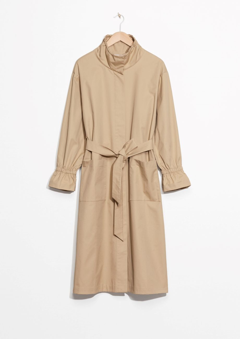 the trench coat has finally reinvented itself