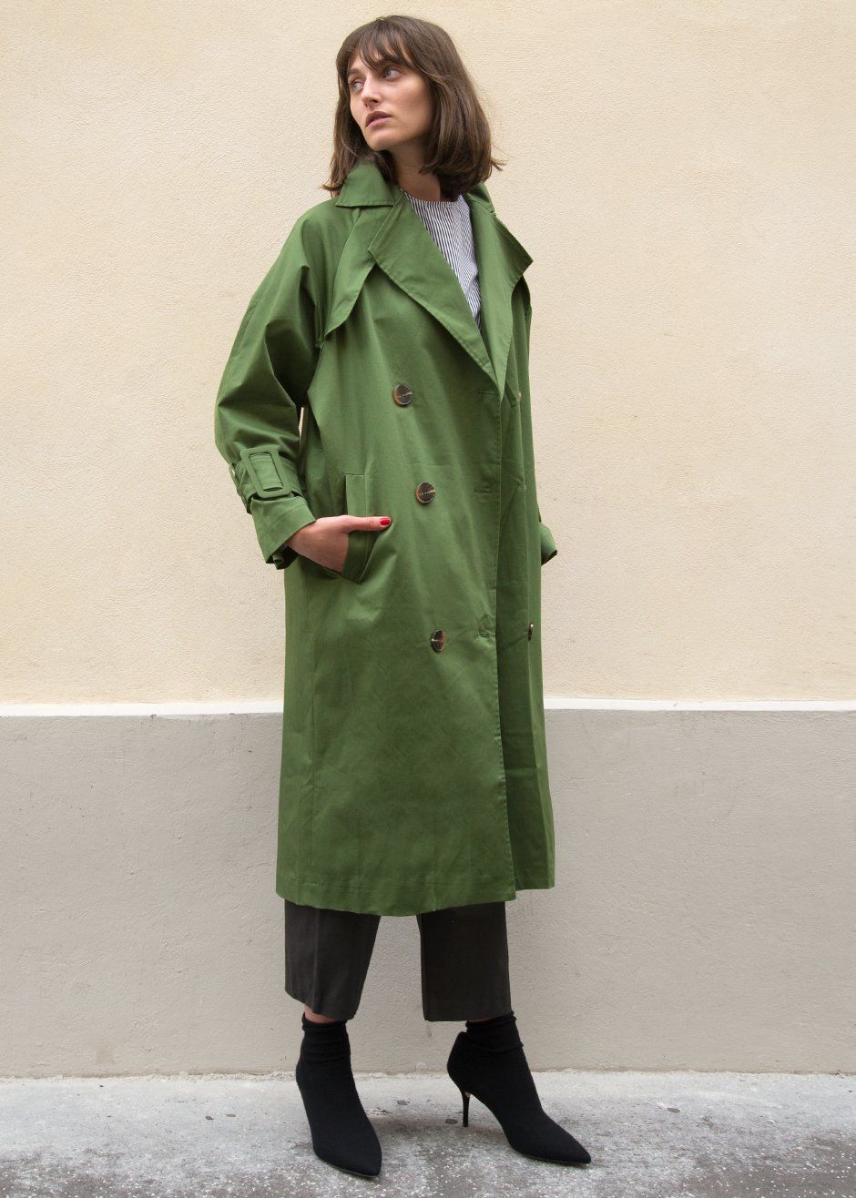 the trench coat has finally reinvented itself