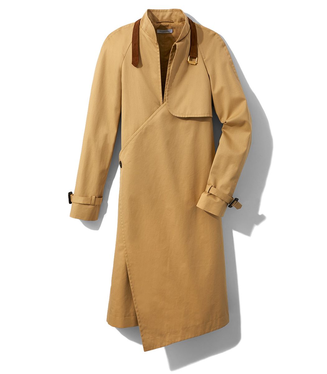 the trench coat has finally reinvented itself