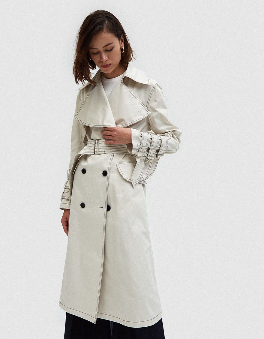 the trench coat has finally reinvented itself