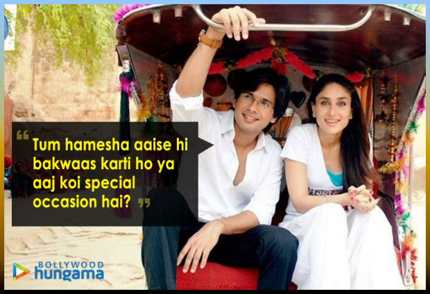 #10yearsofjabwemet 10 Best dialogues from the Shahid Kapoor – Kareena Kapoor Khan starrer (5)