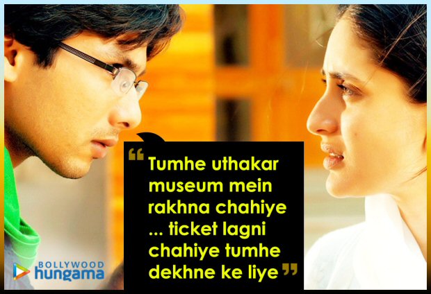 #10yearsofjabwemet 10 Best dialogues from the Shahid Kapoor – Kareena Kapoor Khan starrer (8)