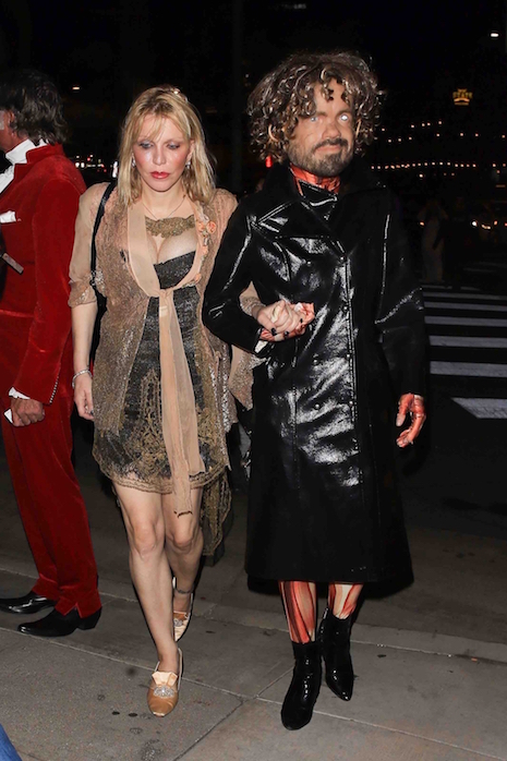 courtney love has the creepiest halloween date