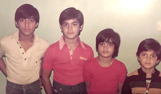 CUTE! Salman Khan and Arbaaz Khan share this rare picture of their childhood and it will definitely bring a smile on your face