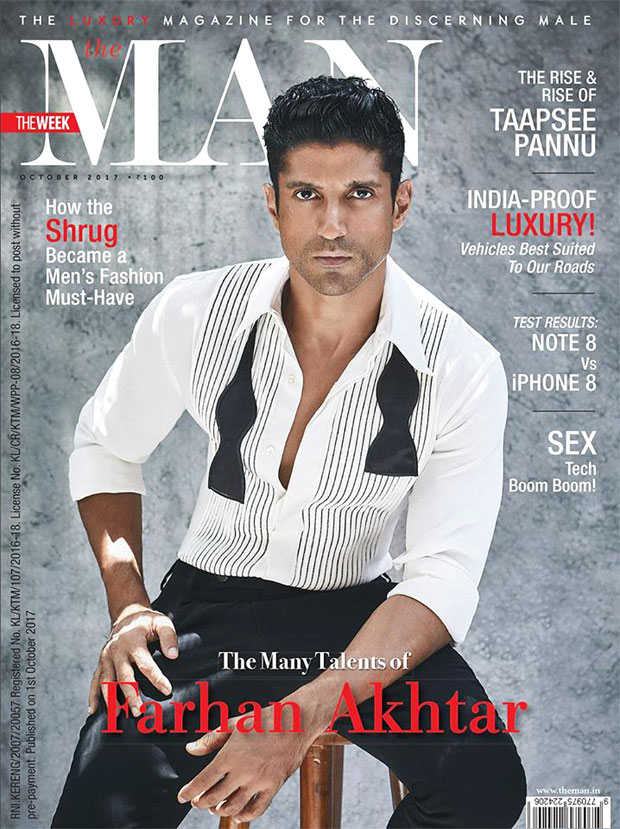 Check out Farhan Akhtar looks dapper and classy on The Man cover