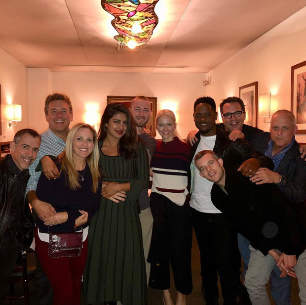 Check out Priyanka Chopra dines with Quantico bosses and co-stars; celebrates Diwali in NYC