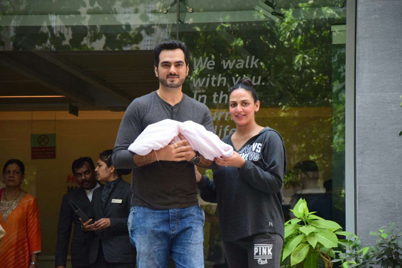 Esha Deol and husband Bharat Takhtani welcome their baby girl