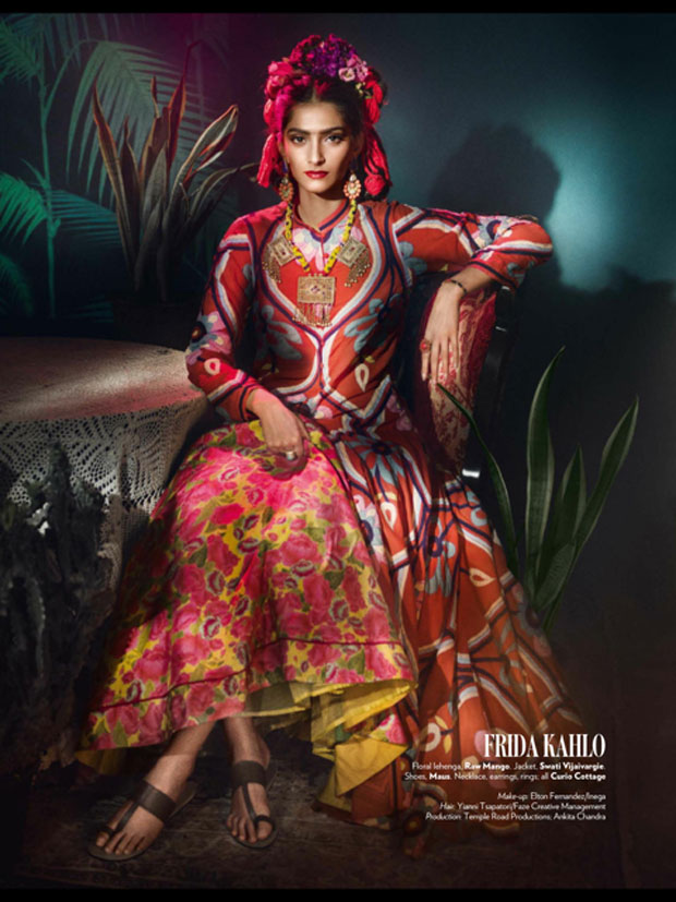 HOTNESS Sonam Kwith stunning photoshoot for Vogue