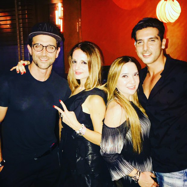 INSIDE PHOTOS Hrithik Roshan, Karan Johar, Zayed Khan celebrate Sussanne Khan's 39 birthday (1)
