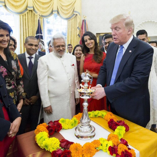 Scoop Look which Ex-Miss India recently celebrated Diwali with US President Donald Trump1