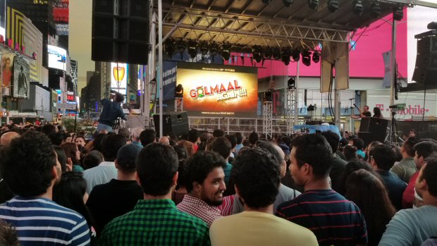 WHOA! Golmaal Again trailer receives tremendous response at Times Square3