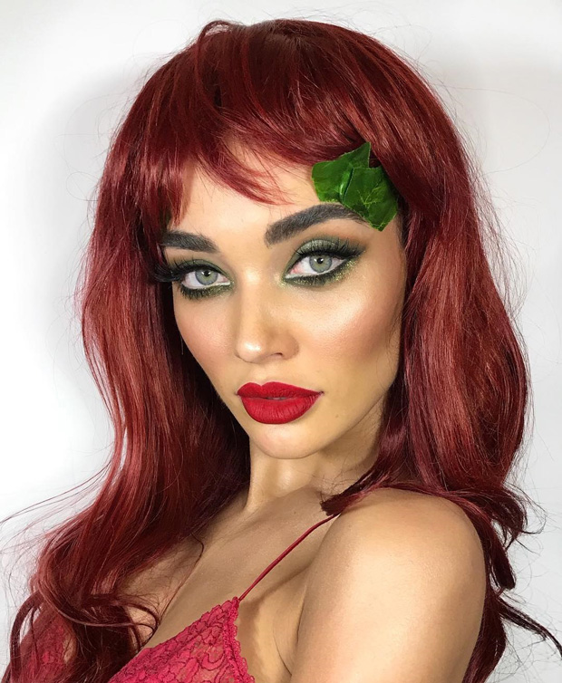 WOW! Check out Amy Jackson as Poison Ivy for a pre-Halloween bash in London