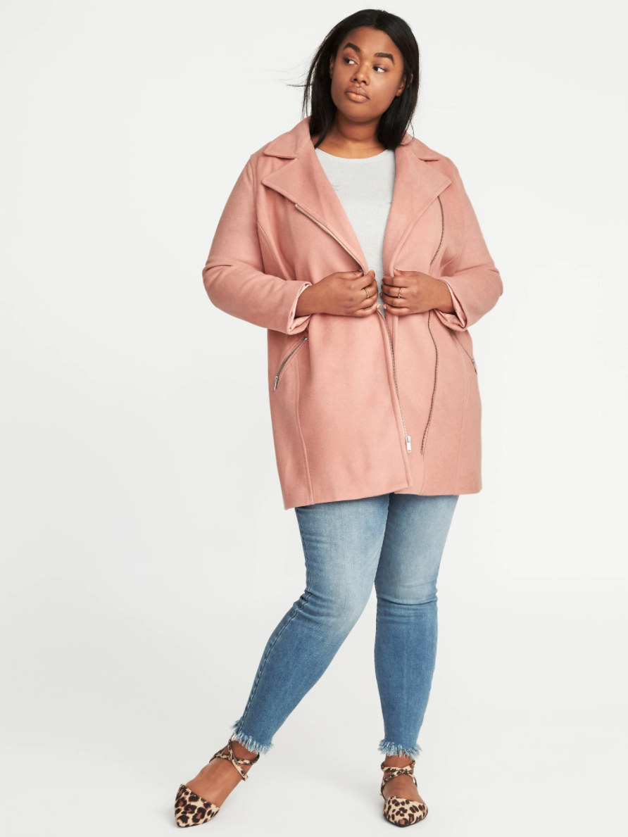 15 plus-size coats to stock up on in case fall weather ever arrives