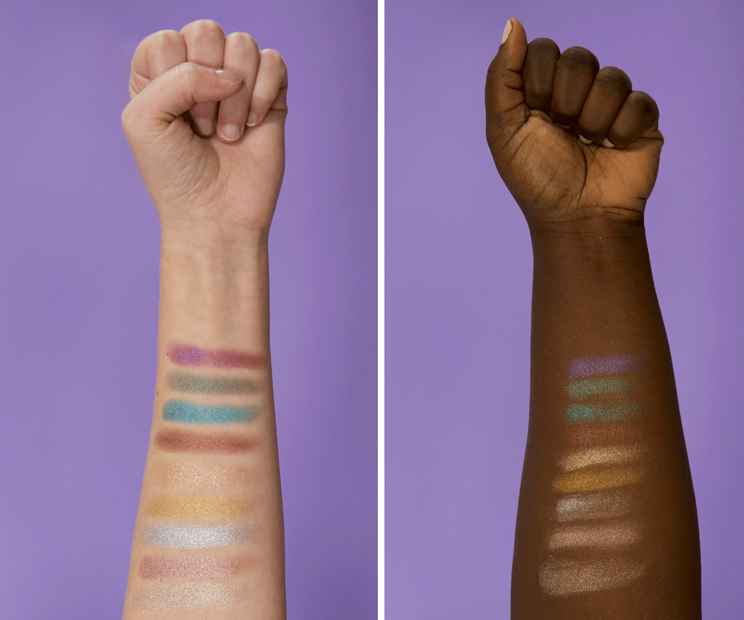your first look at urban decay’s heavy metals palette